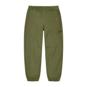 Vandafvisende Fleece Sweatpant Mørk Oliven