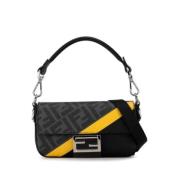 Pre-owned Stof fendi-tasker