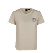 Jersey Logo T-shirt i hvid