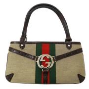 Pre-owned Canvas gucci-tasker