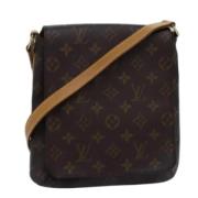 Pre-owned Canvas louis-vuitton-tasker