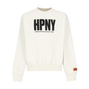 Hvid Crew Neck Sweatshirt