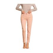 Slim Women's Chino Bukser i Satin