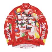 Begrænset udgave Skittles Cykeltrøje Rød