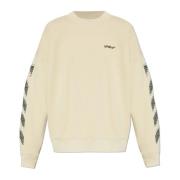 Sweatshirt med logo