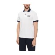 Hvid Polo Shirt Høj Kvalitet