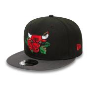 Sort Bulls NBA Floral Kasket