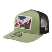 Grøn Los Angeles Postkort Trucker Cap