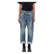 Crossover Jeans Kelly Blue Distressed Wash