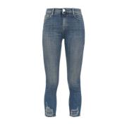 Stilfulde Cropped Jeans til Kvinder