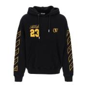 Skate Hoodie med OW 23 Logo