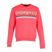 Rosa Bomuld Sweatshirt SS22