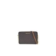 Brun Crossbody Taske Jet Set