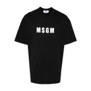 Logo Print Crew Neck T-shirt