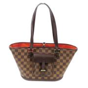 Pre-owned Canvas louis-vuitton-tasker