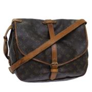 Pre-owned Canvas louis-vuitton-tasker