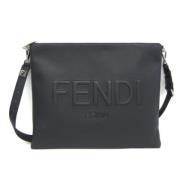 Pre-owned Stof fendi-tasker