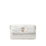 Quiltet Skuldertaske Off White