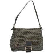 Pre-owned Canvas fendi-tasker