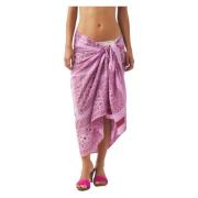 Bomuld voile print sarong Nalii