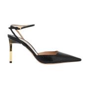 Krokodille Print Slingback Décolleté