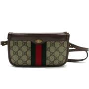 Pre-owned Canvas gucci-tasker