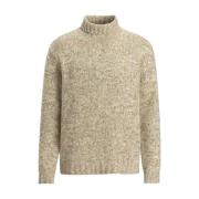 Beige Rollneck Sweater Mika