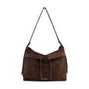 Suede Skuldertaske Andrea