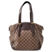 Pre-owned Canvas louis-vuitton-tasker