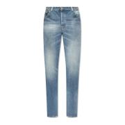 Jeans med let tilspidsede ben