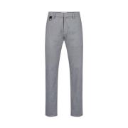 Moderne Melange Chinos med Regular Fit