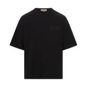 Sort Oversized Logo T-shirt