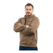 Herresweatshirt Brun Stil 219072