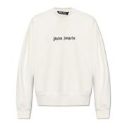 Sweatshirt med logo