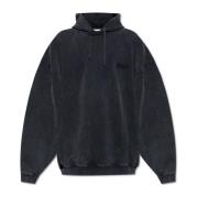 Sweatshirt med logo