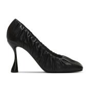 Eden pumps i samlet lammeskind