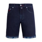 Herre Cirkus Denim Bermuda Shorts