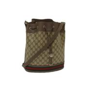 Pre-owned Canvas gucci-tasker