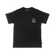 Sort/Rosa Kriminel Tee Kortærmet T-shirt