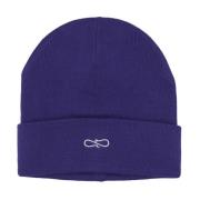 Logo Beanie Hat Stretch Fabric