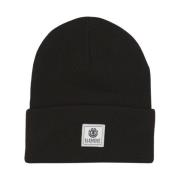 Klassisk Beanie Hat i Flint Black