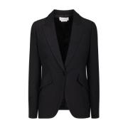 Sort enkeltknap blazer