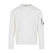 Hvid Klassisk Sweater AW24