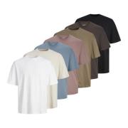 Herre T-shirt Pakke Long-Line Fit