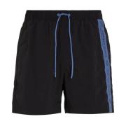 Logo Band Badeshorts - Sort