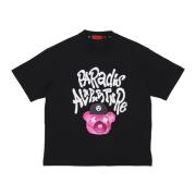 Sort Paradise Tee Crew Neck T-shirt