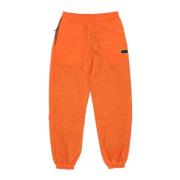 Orange Baggy Tracksuit Bukser med Mesh