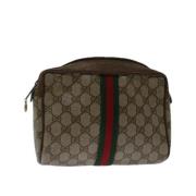 Pre-owned Canvas gucci-tasker