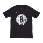 Brooklyn Nets Logo Tee Kortærmet