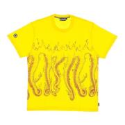 Octopus Logo Tee Gul T-shirt